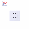 737077 - Bộ ổ cắm đôi 2 chấu 10A 250V màu trắng