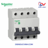 Easy9 MCB 4P 40A C 4500A 400V Miniature Circuit Breaker